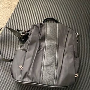 Black mini back pack